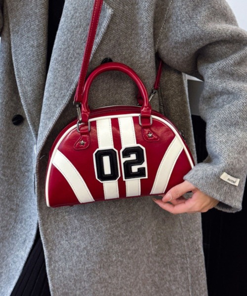 almo（アルモ）の「スポーティーミニボストンバッグ(se)（ボストンバッグ・レディース・ブラック/レッド/ピンク/ホワイト・FREE）」の9枚目の写真