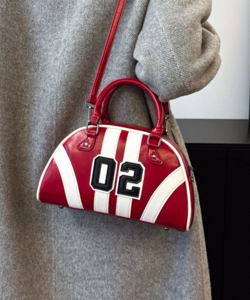 almo（アルモ）の「スポーティーミニボストンバッグ(se)（ボストンバッグ・レディース・ブラック/レッド/ピンク/ホワイト・FREE）」の8枚目の写真