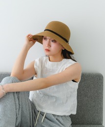 RODE SKO | 洗えるたためるリボンハット(ハット)