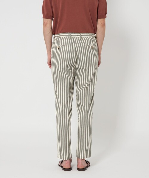 SOVEREIGN（ソブリン）の「＜SOVEREIGN＞ ストライプ 1プリーツ ハーフギャザー イージーパンツ（その他パンツ・メンズ・ロイヤルブルー/グレー・46/50/48）」の9枚目の写真