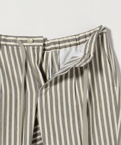 SOVEREIGN（ソブリン）の「＜SOVEREIGN＞ ストライプ 1プリーツ ハーフギャザー イージーパンツ（その他パンツ・メンズ・ロイヤルブルー/グレー・46/50/48）」の3枚目の写真