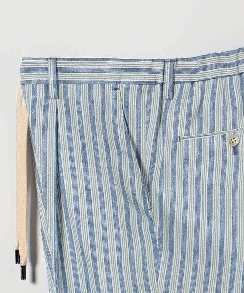 SOVEREIGN（ソブリン）の「＜SOVEREIGN＞ ストライプ 1プリーツ ハーフギャザー イージーパンツ（その他パンツ・メンズ・ロイヤルブルー/グレー・46/50/48）」の19枚目の写真