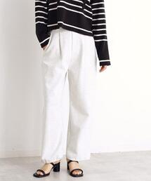 THE SHOP TK | ワイドポンチパンツ【洗える】(その他パンツ)