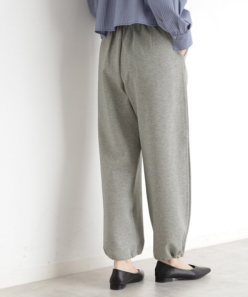 THE SHOP TK （ザ ショップ ティーケー ）の「スウェットワイドパンツ【洗える】（その他パンツ・レディース・チャコールグレー/ナチュラル・12/13）」の14枚目の写真