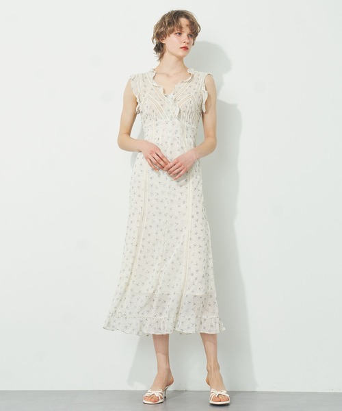 ME COUTURE（ミークチュール）の「フルールレースMIXドレス