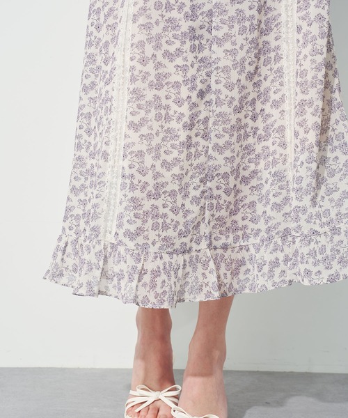 フルールレースMIXドレス（ワンピース）｜ME COUTURE（ミークチュール