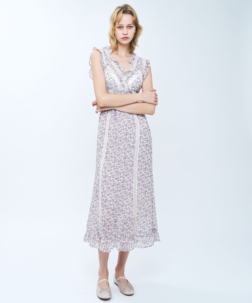 フルールレースMIXドレス（ワンピース）｜ME COUTURE（ミークチュール