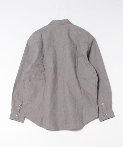 STYLISE（スタイライズ）の「【ROTTWEILER / ロットワイラー】R9 GRAY DENIM SHIRT / グレー [RW25S0201]（シャツ/ブラウス・メンズ・グレー・L/M）」の10枚目の写真