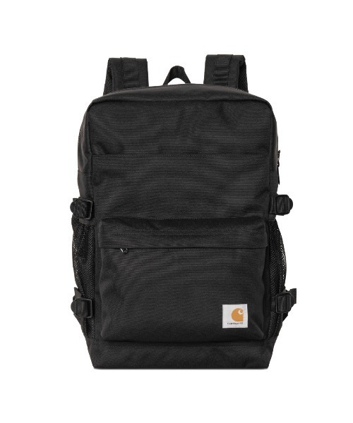 Carhartt WIP(カーハートダブリューアイピー)の「Carhartt WIP JAKOB BACKPACK(カーハート ワークインプログレス ヤコブ バックパック)(バックパック/リュック・メンズ・ブラック/カモフラージュ・FREE)」の2枚目の写真