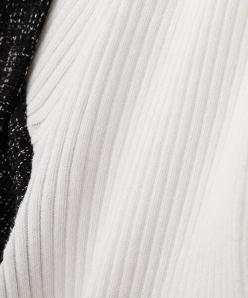 PROPORTION BODY DRESSING（プロポーションボディドレッシング）の「リボンディテールドッキングワンピース / 1215140504（ワンピース・レディース・グレー/ブラック/ブラウン・SMALL/MEDIUM）」の6枚目の写真