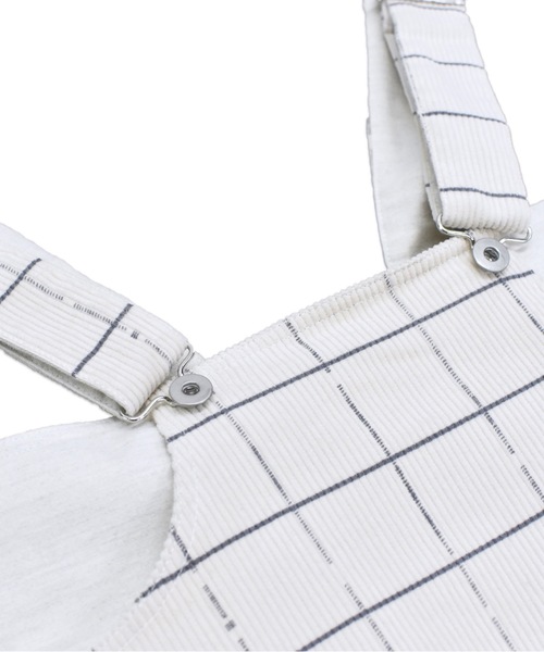 sneeuw（スニュウ）の「デンセンコーデュロイジャンパースカート（スカート・レディース・アイボリー/ブラック・ONE SIZE）」の9枚目の写真