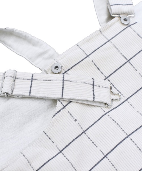 sneeuw（スニュウ）の「デンセンコーデュロイジャンパースカート（スカート・レディース・アイボリー/ブラック・ONE SIZE）」の10枚目の写真