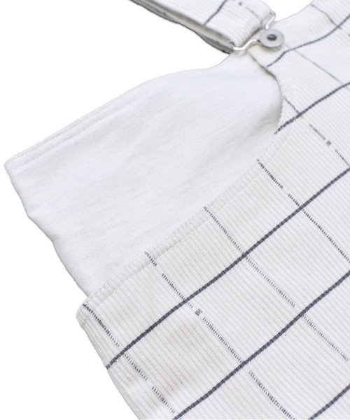 sneeuw（スニュウ）の「デンセンコーデュロイジャンパースカート（スカート・レディース・アイボリー/ブラック・ONE SIZE）」の11枚目の写真