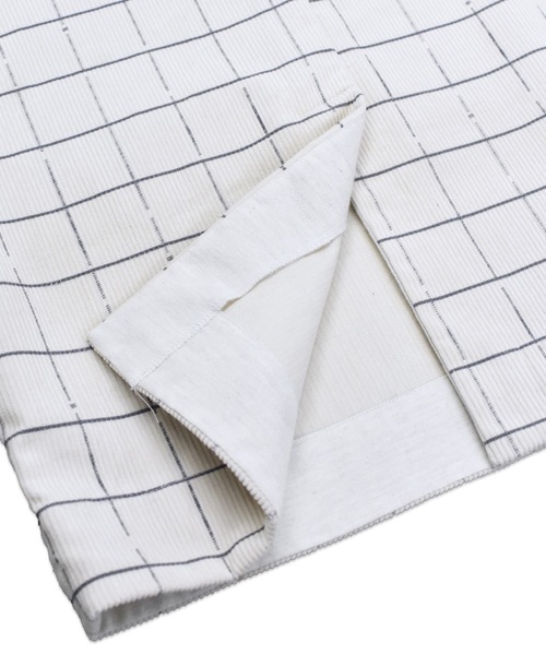 sneeuw（スニュウ）の「デンセンコーデュロイジャンパースカート（スカート・レディース・アイボリー/ブラック・ONE SIZE）」の12枚目の写真