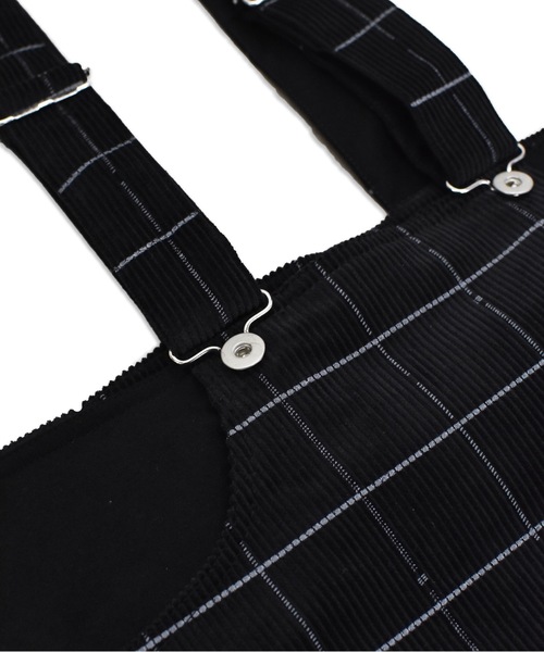 sneeuw（スニュウ）の「デンセンコーデュロイジャンパースカート（スカート・レディース・アイボリー/ブラック・ONE SIZE）」の14枚目の写真