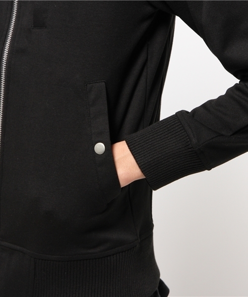 OUTLET(アウトレット)の「【CIAOPANIC TYPY】ジャージーMA1ジャケット(MA-1・メンズ・ブラック・SMALL)」の7枚目の写真
