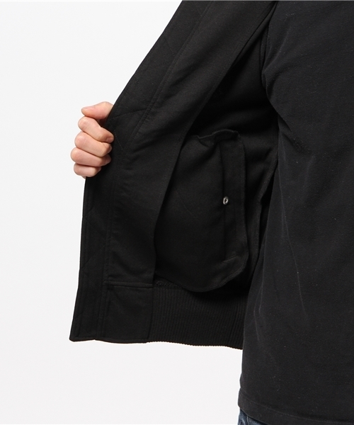 OUTLET(アウトレット)の「【CIAOPANIC TYPY】ジャージーMA1ジャケット(MA-1・メンズ・ブラック・SMALL)」の8枚目の写真