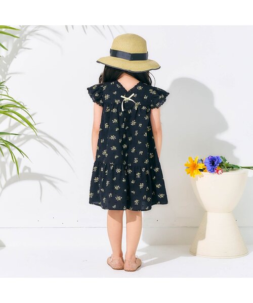 セール】【リンク/ジュニア対応】フラワーブーケワンピース＿アプレレ