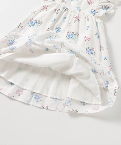 apres les cours（アプレレクール）の「【リンク/ジュニア対応】フラワーブーケワンピース＿アプレレクールマシェリ（ワンピース・キッズ・ブラック/アイボリー・80/90/100/110/120/130/140）」の21枚目の写真