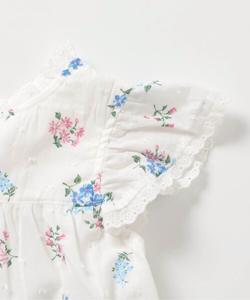 apres les cours（アプレレクール）の「【リンク/ジュニア対応】フラワーブーケワンピース＿アプレレクールマシェリ（ワンピース・キッズ・ブラック/アイボリー・80/90/100/110/120/130/140）」の18枚目の写真