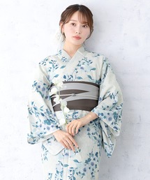 SOUBIEN | 【floro by SOUBIEN】浴衣2点セット(浴衣＋半幅帯）(浴衣)