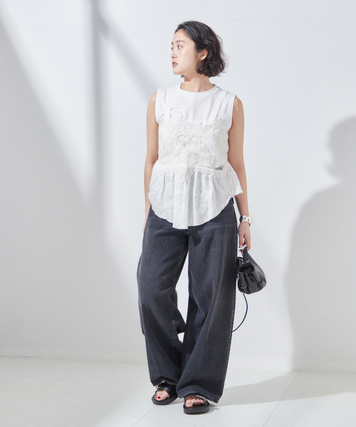 journal standard L'essage(ジャーナルスタンダードレサージュ)の「《追加》【MAURIZIO MYKONOS/マウリツィオ ミコノス】TOPS:ブラウス(シャツ/ブラウス・レディース・ホワイト・MEDIUM)」の14枚目の写真
