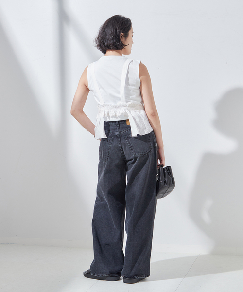 journal standard L'essage(ジャーナルスタンダードレサージュ)の「《追加》【MAURIZIO MYKONOS/マウリツィオ ミコノス】TOPS:ブラウス(シャツ/ブラウス・レディース・ホワイト・MEDIUM)」の2枚目の写真