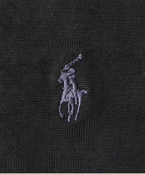 POLO RALPH LAUREN（ポロ ラルフ ローレン）の「≪WEB限定≫POLO RALPH LAUREN UVカット 接触冷感 吸水速乾 2way レッグ＆アームカバー 93228550（アームカバー・レディース・ブラック×ホワイト/ブラック×グレー・FREE）」の5枚目の写真
