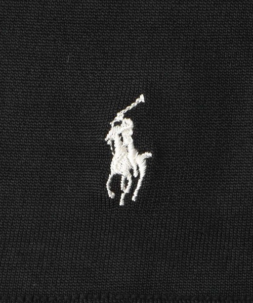 POLO RALPH LAUREN（ポロ ラルフ ローレン）の「≪WEB限定≫POLO RALPH LAUREN UVカット 接触冷感 吸水速乾 2way レッグ＆アームカバー 93228550（アームカバー・レディース・ブラック×ホワイト/ブラック×グレー・FREE）」の6枚目の写真
