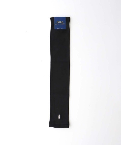 POLO RALPH LAUREN（ポロ ラルフ ローレン）の「≪WEB限定≫POLO RALPH LAUREN UVカット 接触冷感 吸水速乾 2way レッグ＆アームカバー 93228550（アームカバー・レディース・ブラック×ホワイト/ブラック×グレー・FREE）」の14枚目の写真
