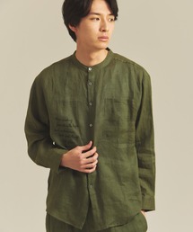 JACKROSE（ジャックローズ）の「BAYCANT ﾘﾈﾝ100% ﾊﾞﾝﾄﾞｶﾗｰLSｼｬﾂ（シャツ/ブラウス）」