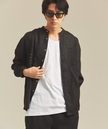 JACKROSE | BAYCANT リネン100% バンドカラーLSシャツ(シャツ/ブラウス)