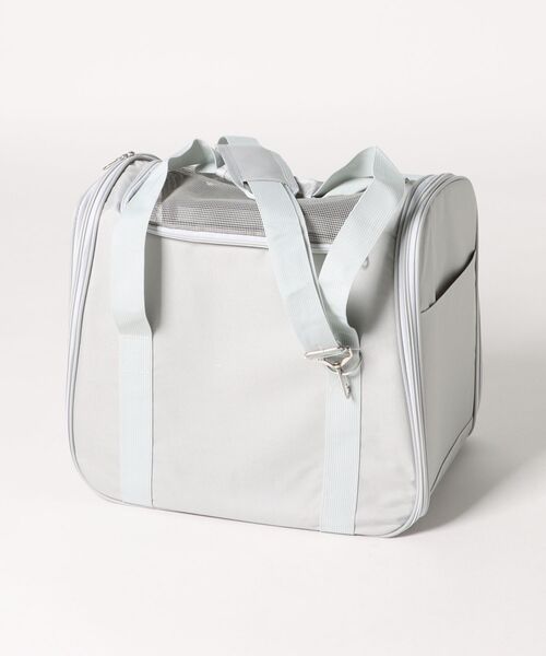 aimoha（アイモハ）の「軽量　ペット用キャリーケース（ペット用キャリーケース・レディース・ホワイト/グレー・LARGE/MEDIUM）」の3枚目の写真