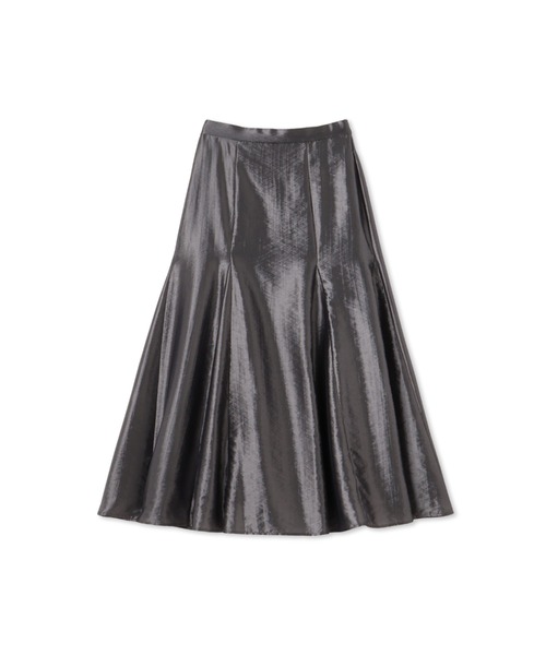 QUEENS COURT（クイーンズコート）の「シャイニートリコットスカート≪手洗い可能≫（スカート・レディース・チャコールグレー/シルバー系その他/ピンク・M）」の11枚目の写真