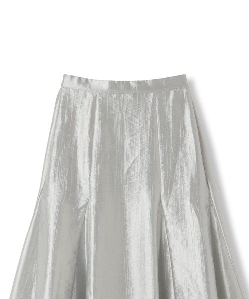 QUEENS COURT（クイーンズコート）の「シャイニートリコットスカート≪手洗い可能≫（スカート・レディース・チャコールグレー/シルバー系その他/ピンク・M）」の19枚目の写真