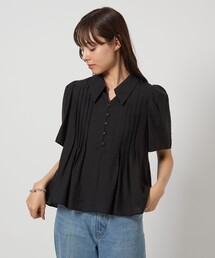 EMMEL REFINES | ＜EMMEL REFINES＞EM ピンタック ショートスリーブ ブラウス(シャツ/ブラウス)