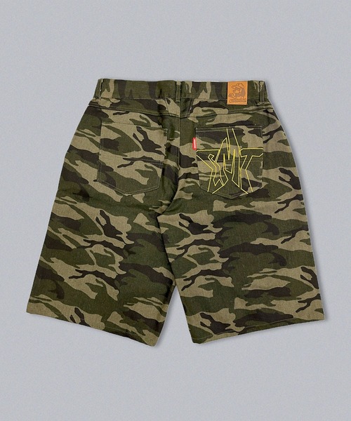 centimeter(センチメーター)の「Assorted half pants(デニムパンツ・メンズ・ライトブルー/リアルツリーカモ/グリーン系カモフラージュ・MEDIUM/LARGE/X-LARGE)」の4枚目の写真