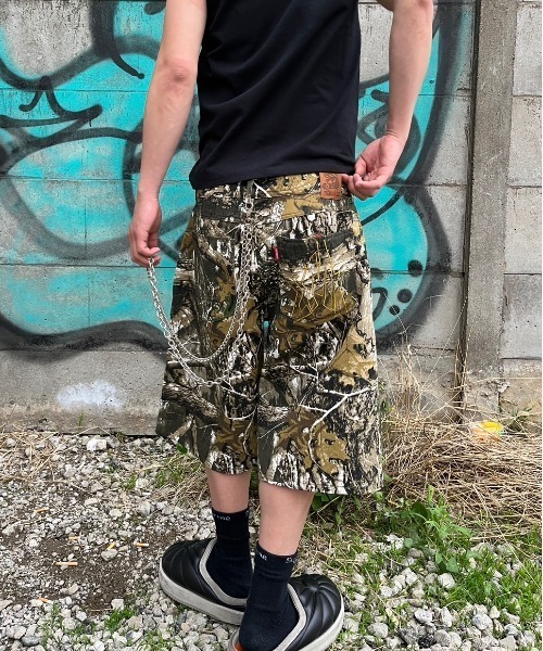 centimeter(センチメーター)の「Assorted half pants(デニムパンツ・メンズ・ライトブルー/リアルツリーカモ/グリーン系カモフラージュ・MEDIUM/LARGE/X-LARGE)」の20枚目の写真