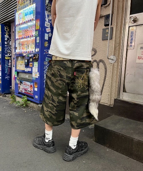 centimeter(センチメーター)の「Assorted half pants(デニムパンツ・メンズ・ライトブルー/リアルツリーカモ/グリーン系カモフラージュ・MEDIUM/LARGE/X-LARGE)」の22枚目の写真