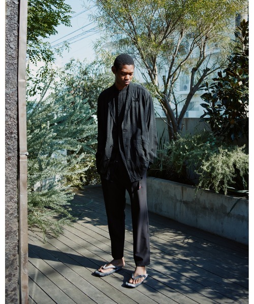 WHITE MOUNTAINEERING（ホワイトマウンテニアリング）の「【White Mountaineering / ホワイトマウンテニアリング】WM × GOYEMON UNDA（サンダル・メンズ・ブラック・L/M）」の3枚目の写真