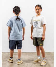 RIVER SIDE CULTURE（リバーサイドカルチャー）の「RIVER SIDE CULTURE/RSC TIGER SURF Tシャツ KIDS  (M4)（Tシャツ/カットソー）」