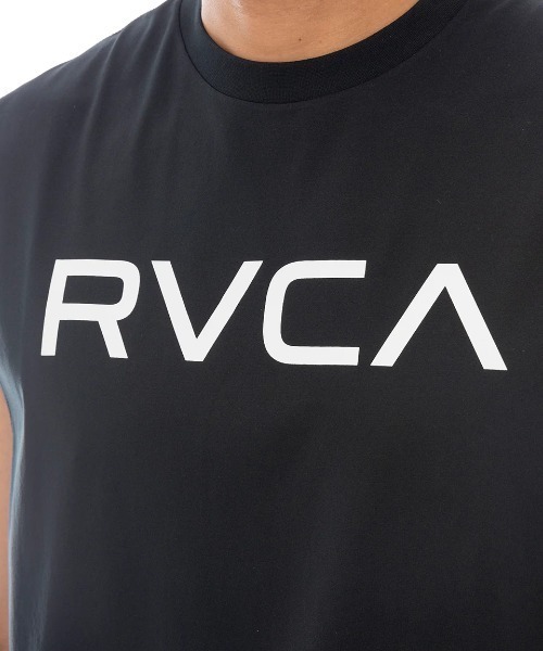 RVCA（ルーカ）の「【RVCA/ルーカ】25SS ILL RVCA ESCAPE SFTT/水陸両用ノースリーブマッスルタンクラッシュガード(水着)（ラッシュガード・メンズ・ブラック/ホワイト・LARGE/MEDIUM/SMALL）」の5枚目の写真