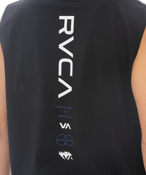 RVCA（ルーカ）の「【RVCA/ルーカ】25SS ILL RVCA ESCAPE SFTT/水陸両用ノースリーブマッスルタンクラッシュガード(水着)（ラッシュガード・メンズ・ブラック/ホワイト・LARGE/MEDIUM/SMALL）」の3枚目の写真