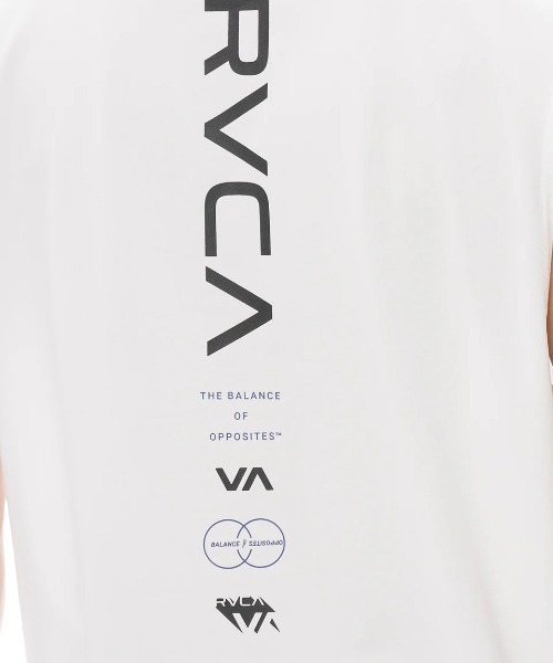 RVCA（ルーカ）の「【RVCA/ルーカ】25SS ILL RVCA ESCAPE SFTT/水陸両用ノースリーブマッスルタンクラッシュガード(水着)（ラッシュガード・メンズ・ブラック/ホワイト・LARGE/MEDIUM/SMALL）」の7枚目の写真