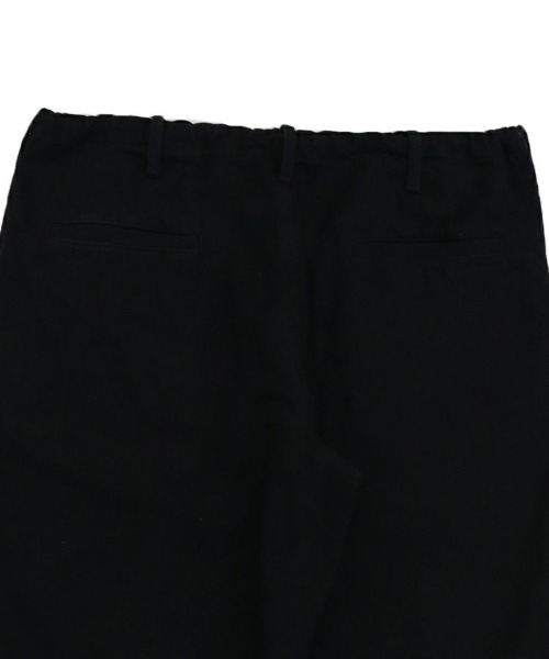 alvana(アルヴァナ)の「【alvana】NATURAL TWILL CHRIS PANTS / インクブラック [ALV(その他パンツ・メンズ・ブラック・3/2)」の4枚目の写真