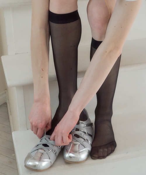 Birthday room（バースデイルーム）の「レースアップバレエスニーカー/lace‐up ballet sneakers（スニーカー・レディース・シルバー/アイボリー/ピンク・SMALL/MEDIUM/LARGE）」の20枚目の写真