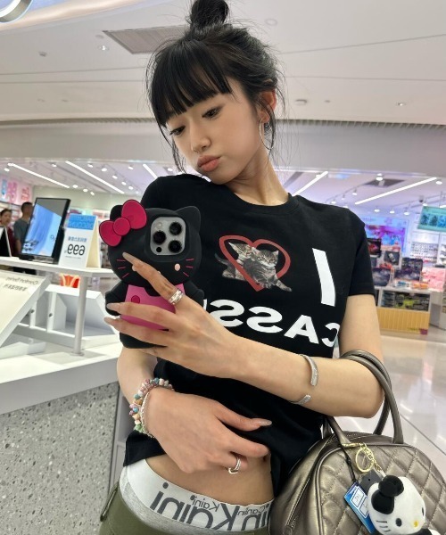 目デザイン ベルト winny Y2K 韓国ストリート 個性派 XLサイズ Y2K 平成 韓国 ストリート ピチT Tシャツ ロゴT - メルカリ