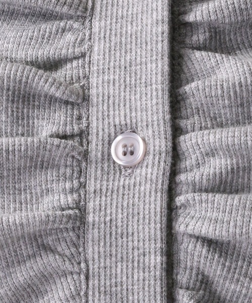 FOREVER 21（フォーエバー トゥエンティーワン）の「【2025SS】シャーリングポロＴシャツ（Tシャツ/カットソー・レディース・ホワイト/グレー/ブラック・FREE）」の19枚目の写真