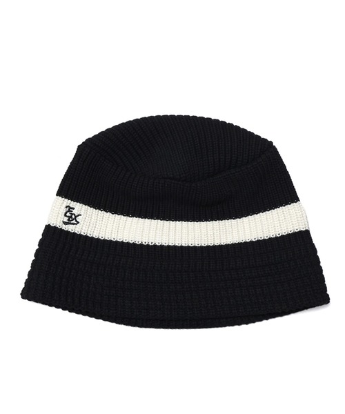NEW ERA x EXAMPLE EX LOGO KNIT BUCKET（ハット）｜NEW ERA