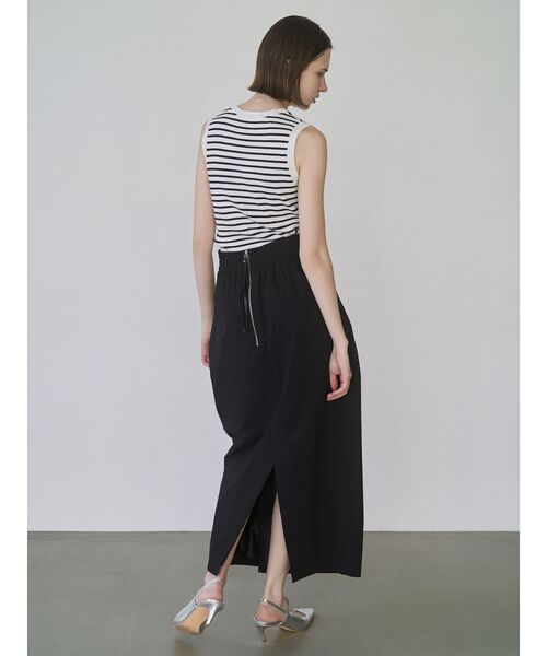 ELENDEEK（エレンディーク）の「ヘンリーネックリブニット（タンクトップ・レディース・ピンク/ブラウン/ブルー/その他1・FREE）」の10枚目の写真